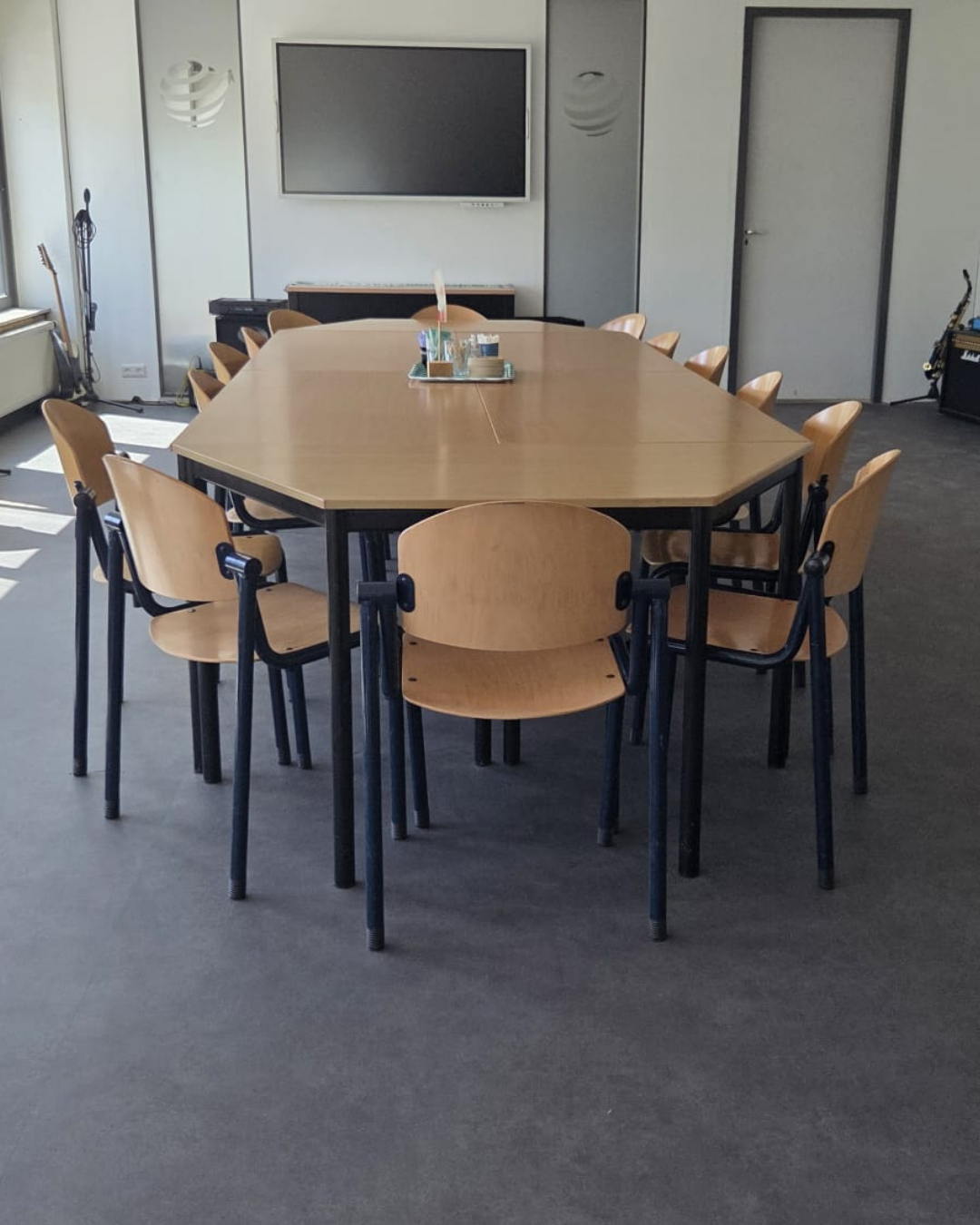 moderne vergaderlocatie